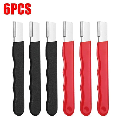 Portable Knife Sharpener - Alloy Steel Manual Knife & Scissor Sharpening Tool