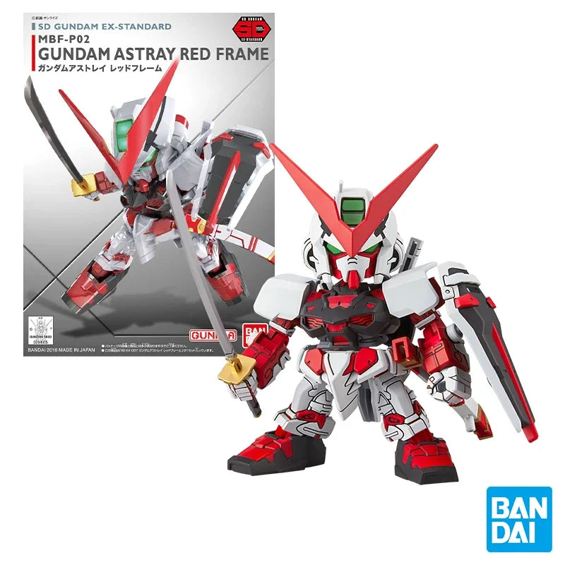 Bandai Gundam SDEX Action Figure – RX-78-2, Aile Strike, Exia, Unicorn, Astray Red Frame & Barbatos Model Kit