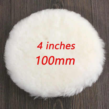 3/4/5/6/7-Inch Car Polishing Kit — Waxing Sponge, Wool, and Auto Paint Care Pads for Car Polisher