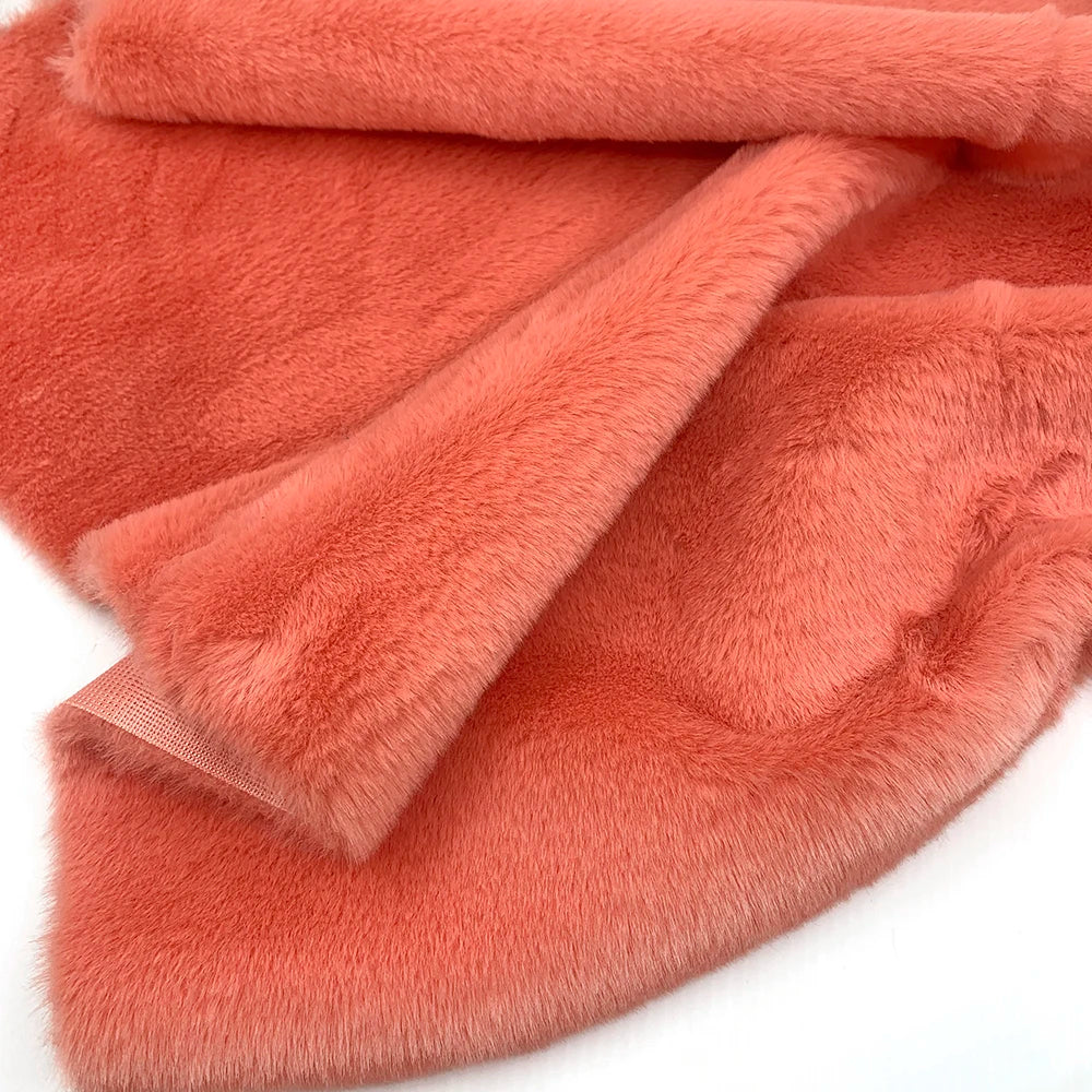 Sewbato Super Soft Artificial Rabbit Fur Fabric – 50x50cm Plush DIY Garment & Craft Material