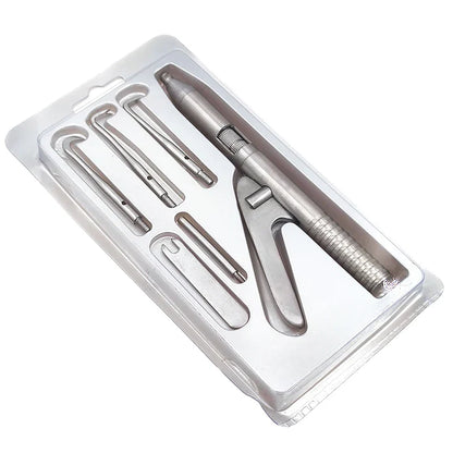 Dentistry Automatic Single-Handed Crown Remover Gun – Stainless Steel Surgical Tool with 3 Tips