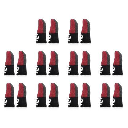 1-20 Pairs Mobile Gaming Finger Sleeves – Breathable, Sweatproof, Anti-Slip Thumb Gloves for Touchscreen Controllers, PUBG Game Finger Covers