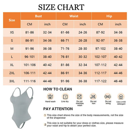 Women’s Full Body Shapewear Bodysuit – Smoothing Thong Body Shaper Sculpting Slimming Underwear