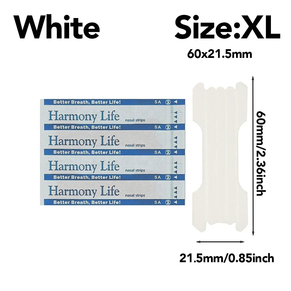 10/30/50/200pcs Nasal Strips — Extra Strength Transparent Anti-Snoring Patches for Better Sleep