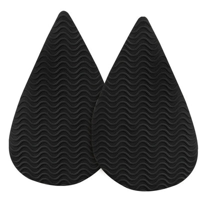 Rubber Shoe Sole Protector - Wear-Resistant Non-Slip Forefoot Mat, Self-Adhesive High Heel Cushion Pads