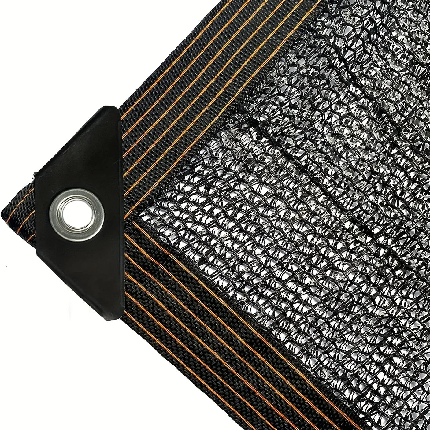 Black Shade Cloth Cover - UV Sunblock Mesh Net with Grommets for Pergola, Greenhouse, Garden & Patio Canopy