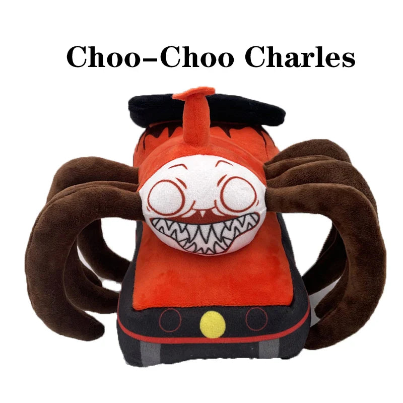 20/30CM Choo-Choo Charles Plush Toy — Spider Monster Cartoon Stuffed Doll, Soft Game Character Toy, Christmas & Birthday Gift for Kids