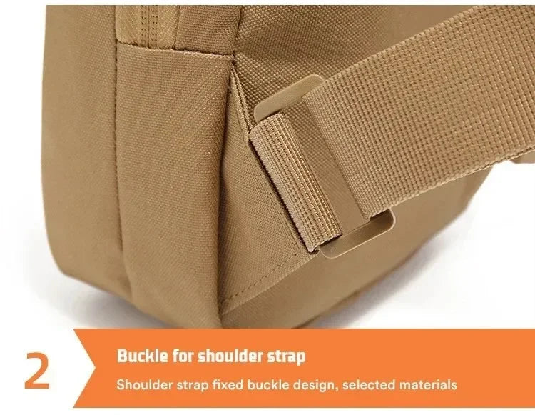 Outdoor Tactical Shoulder Bag – Concealed Carry Pistol Holster Waterproof Crossbody Gun Sling Pack