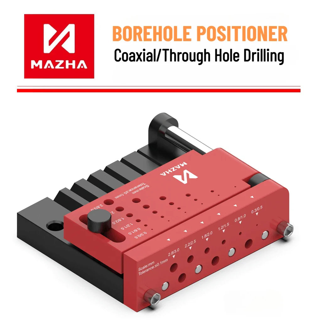 MAZHA T0012 Round Rod Punching Positioner – DIY Modeler Drilling Auxiliary Locator Tool
