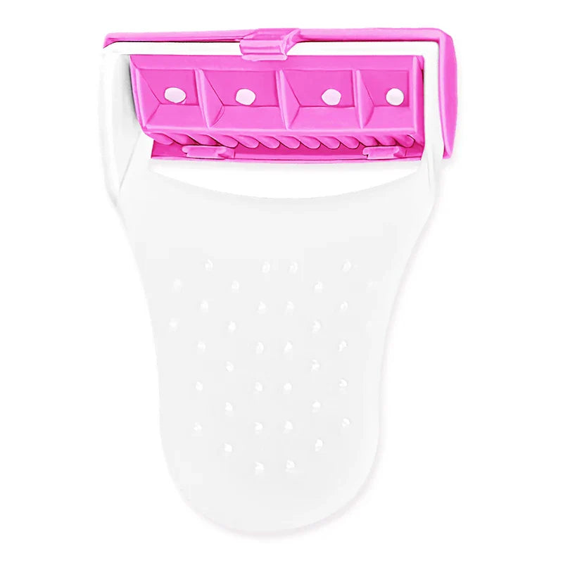 ALSHABAB 6PCS Disposable Razors for Women — Pink 1-Blade Manual Shaver for Body & Bikini Hair Removal