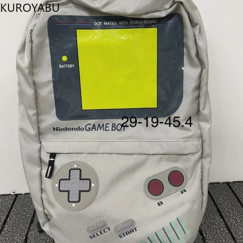 Y2K Retro Unisex Backpack — Preppy Harajuku High Street Large Capacity Travel Bag