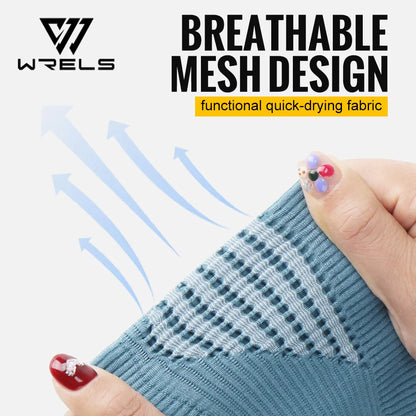WRELS Wide Sweatband – No-Slip Moisture Wicking Headband for Men & Women, Yoga & Workout Fitness Training