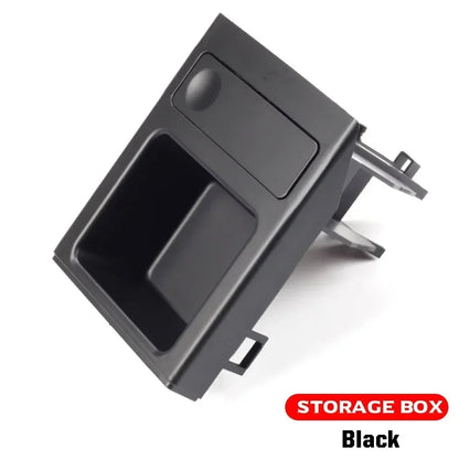 Double Hole Front Center Console Storage Box – Coin & Cup Holder for BMW E46 1999-2006 (51168217953)