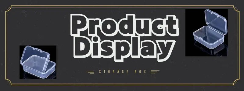 Mini Rectangular Plastic Storage Box – Translucent, Dustproof Jewelry & Small Item Container