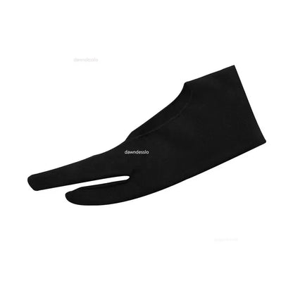 Anti-Touch Two-Finger Hand Gloves for Tablet Drawing & Digital Art - Anti-Fouling, Oil Painting Screen Protection