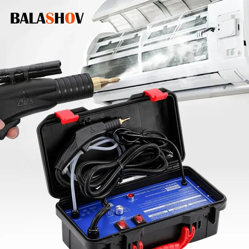 3000W Handheld Steam Cleaner – High-Pressure & High-Temperature Alkaline Disinfection for Kitchen, Car, and Air Conditioning