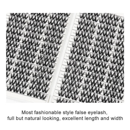 Individual Lash Extensions Kit – DIY Cluster Eyelash Book, False Lashes for Home Makeup