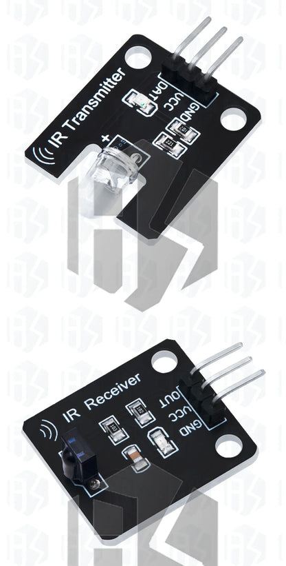 BS 1Set IR Infrared Transmitter & Receiver Module – 38kHz Digital Sensor with Remote Control for Arduino