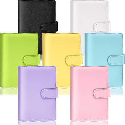 A6 Budget Binder Planner: 6-Hole Notebook Wallet with 8 Zipper Envelopes - Save Money Organizer & Cash System