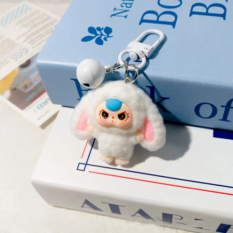 Kawaii Plush Keychain – Cute Aesthetic Bag Charm for Women, Wedding & Party Gifts