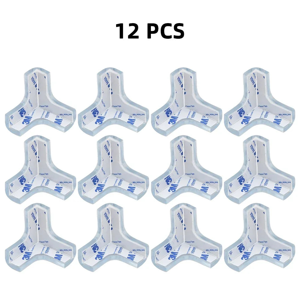 Clear Table Corner Protectors – Baby Safety Furniture Edge Guards, Anti-Collision Corner Covers