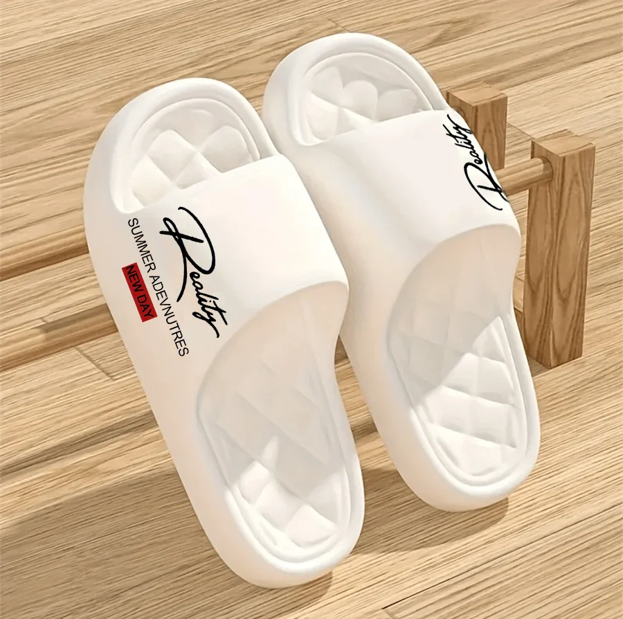 Men’s EVA Summer Slippers – Lightweight Soft Anti-Slip Indoor & Outdoor Casual Home Shoes with Innovative Design