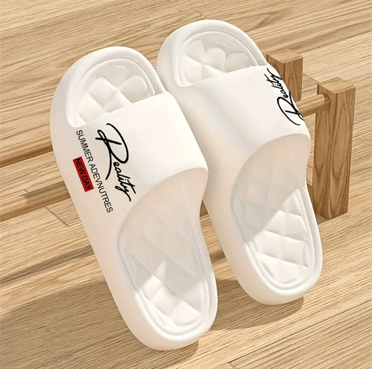 Men’s EVA Summer Slippers – Lightweight Soft Anti-Slip Indoor & Outdoor Casual Home Shoes with Innovative Design