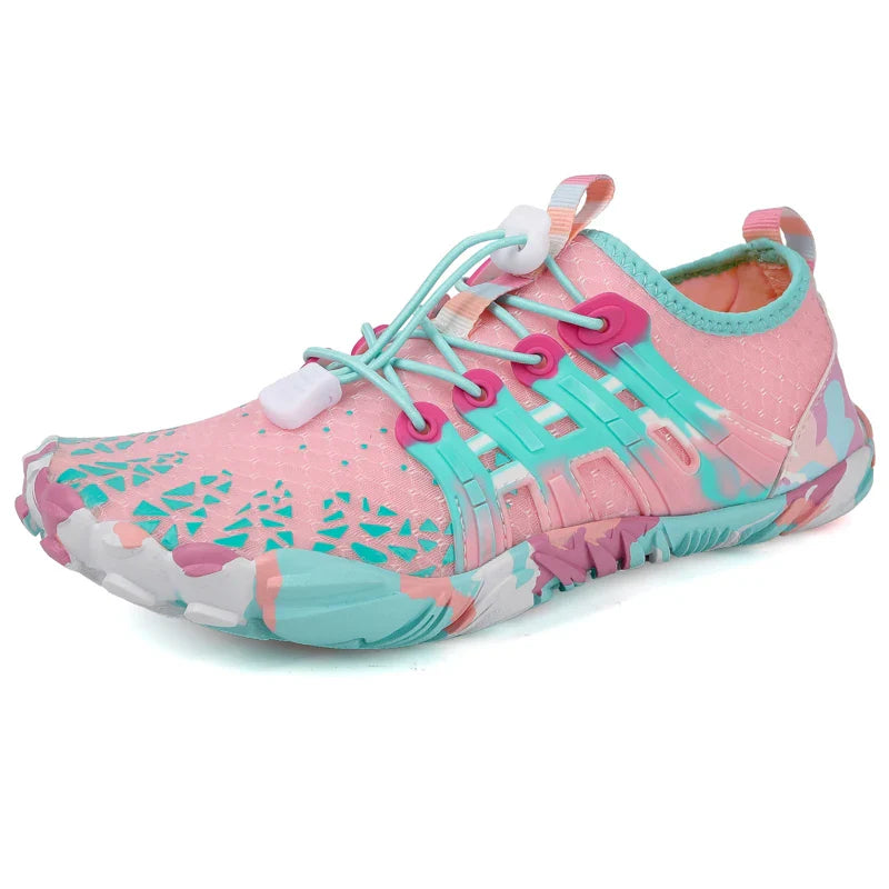 Kids & Adults Summer Aqua Shoes — Anti-Slip Water Beach Sneakers, Sizes 26-41