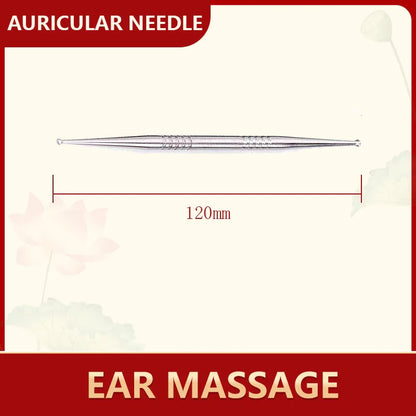 Copper Gua Sha Stick & Metal Massage Tools | Facial, Foot & Ear Point Probe for Beauty & Relaxation