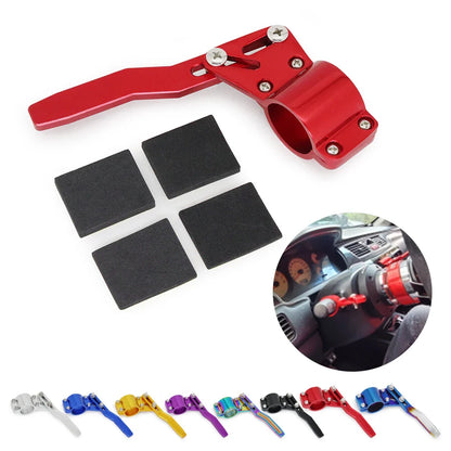Universal Aluminum Steering Wheel Turn Rod Extension Kit - Adjust Steering Wheel Position Up, Car Styling Accessories
