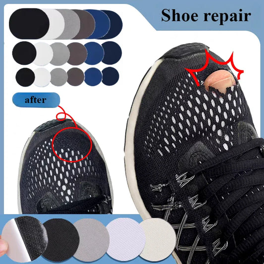Sports Shoes Heel Repair Stickers – Suede Anti-Wear Self-Adhesive Patches & Insoles