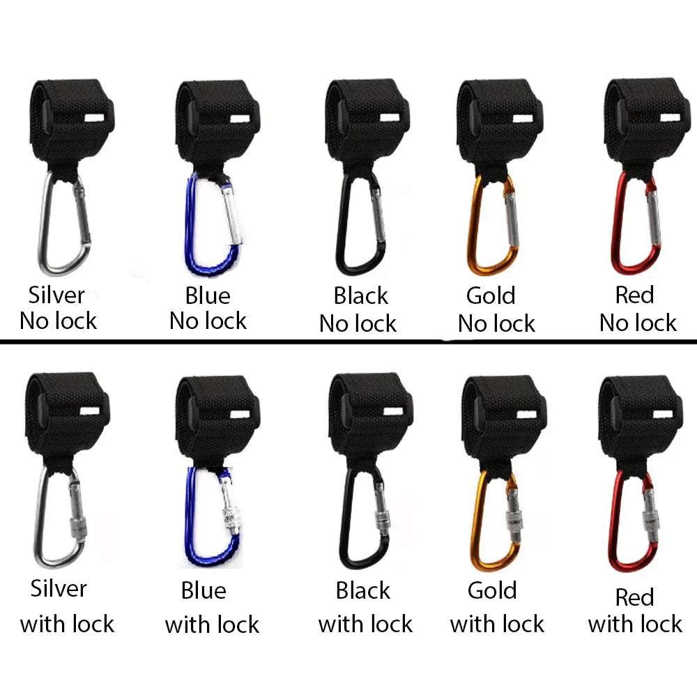 Aluminum Alloy Front Handlebar Hook – Motorcycle, Electric Scooter, Bicycle & Baby Stroller Hanger