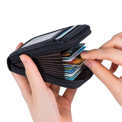 Korean Version PU Leather Coin Wallet | Fresh Casual Soft Surface Fashion | Cartoon Men Women Credit Passport Card Bag