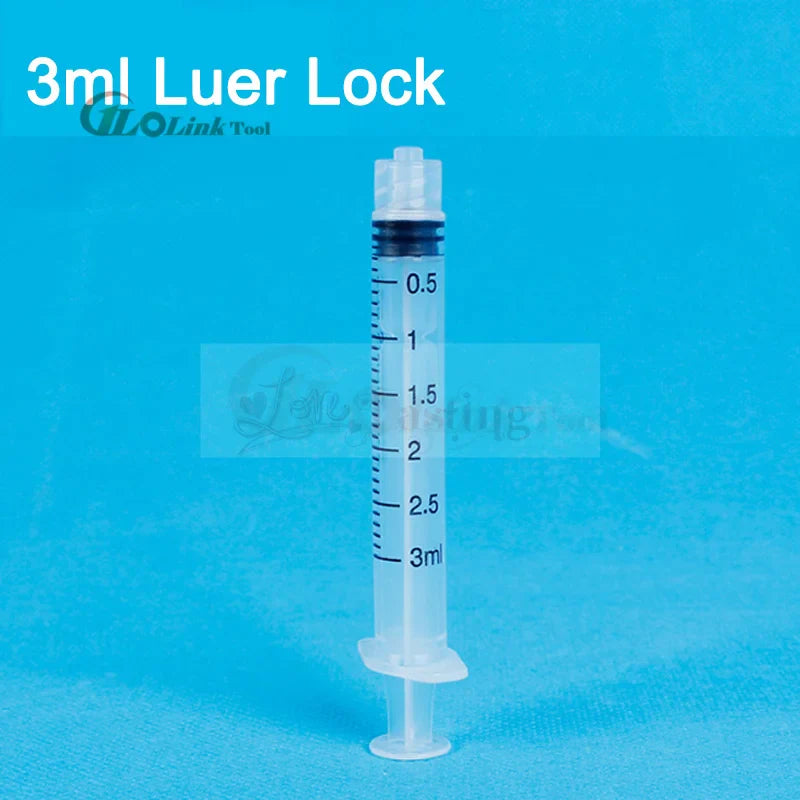 20pcs Luer Lock Plastic Syringes (1ML-100ML) - Nutrient Syringe Tools, Sampler & Measure Parts