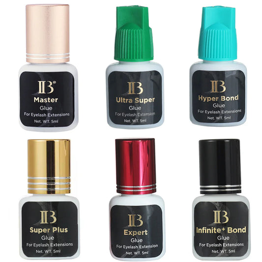 Original IB Lash Glue Super Plus Hyper Bond - I-Beauty Eyelash Extension Adhesive, Long Lasting & Fast Dry, Korea