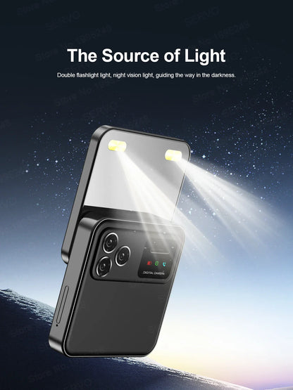 2024 NEW SERVO R18Pro Mini Mobile Phone – 2.4" Rotating Screen, Button Slider, Flashlight, Magic Voice, Dual SIM Standby