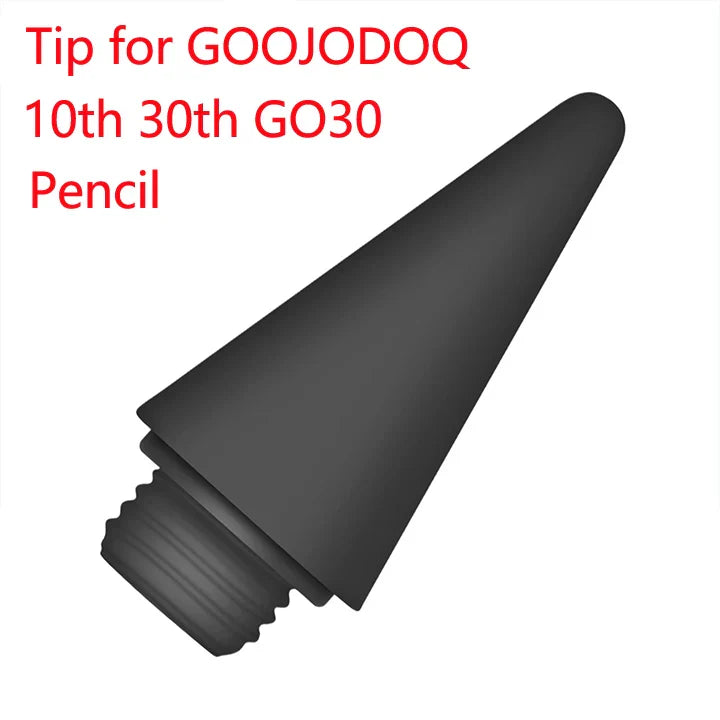 10th & 30th GO30 Pencil Nib Tips for GOOJODOQ – Compatible with Apple Pencil 1 & 2, iPad 2018-2023 with Palm Rejection