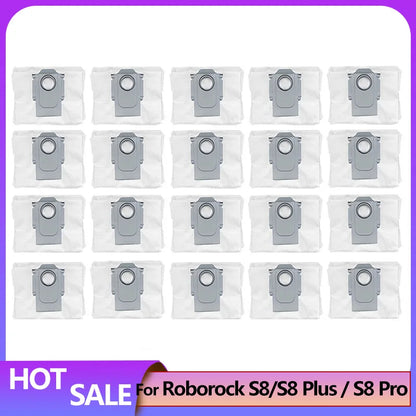 Roborock S8+, Q5 Pro, S8 Pro Ultra, S7 MaxV Ultra, Q7 Max+, Q8 Max Plus Dust Bags & Accessories Spare Parts