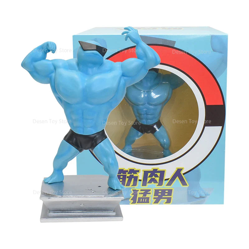13 Styles Pokémon Muscle Figures – Magikarp, Snorlax, Dugtrio, Psyduck, Squirtle, Bulbasaur, Gengar PVC Action Toys