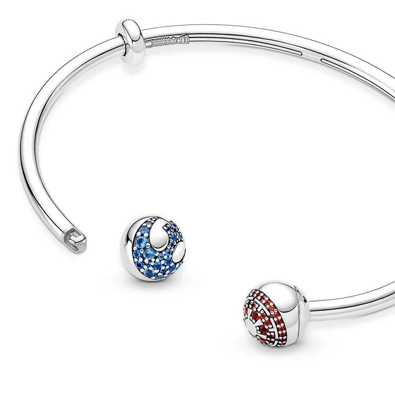 Fall New 925 Silver Plated MINISO Marvel Star Wars Rescuers Pendant Charm – Fits Original Pandora Bracelet, DIY Jewelry for Women
