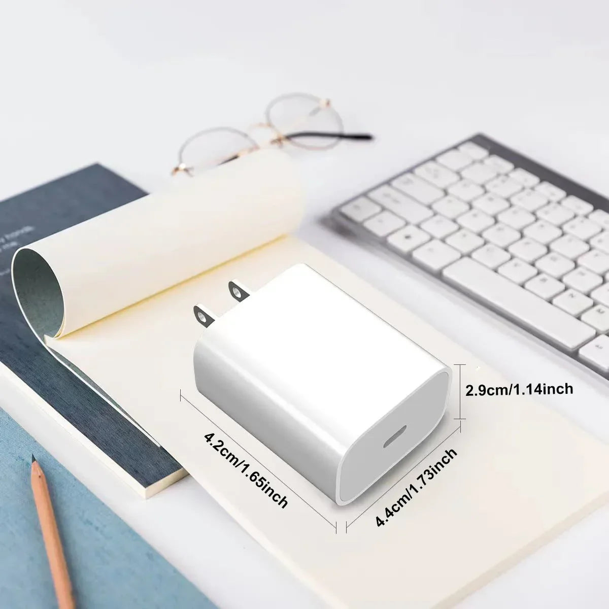 20W USB-C Fast Charger for iPhone 14 13 12 11 Pro Max Mini X XR XS – Fast Charging Cable & Accessories