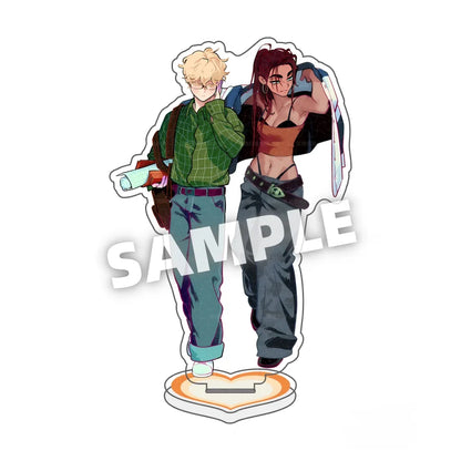 Anime Alien Stage Acrylic Stand Figure - Ivan Till Luka Sua Mizi Desktop Ornament Keychain Collectible Gift