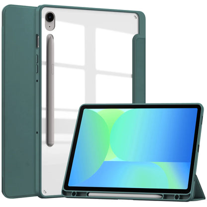 Samsung Galaxy Tab S10 FE 2025 Case — 10.9″ Tablet Cover with Pencil Holder for SM-X520/X526B & S9 FE