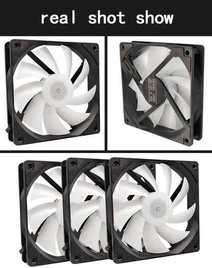 Manmu Festival Edition 120mm RGB Computer Fan — High-Performance Cooling for Gaming PCs
