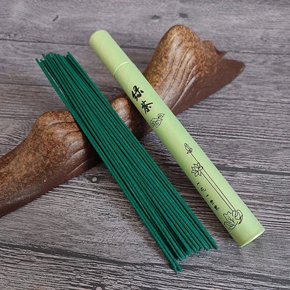 40PCS Natural Sandalwood Incense Sticks – Aromatic Home Fragrance for Blessing Ceremony, Lavender, Green Tea & Rose
