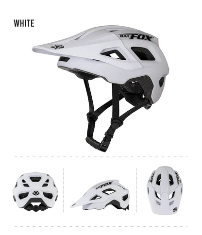 BATFOX Men's Cycling Helmet – MTB Mountain Bike Racing Helmet, Speedframe Casco para Bicycle
