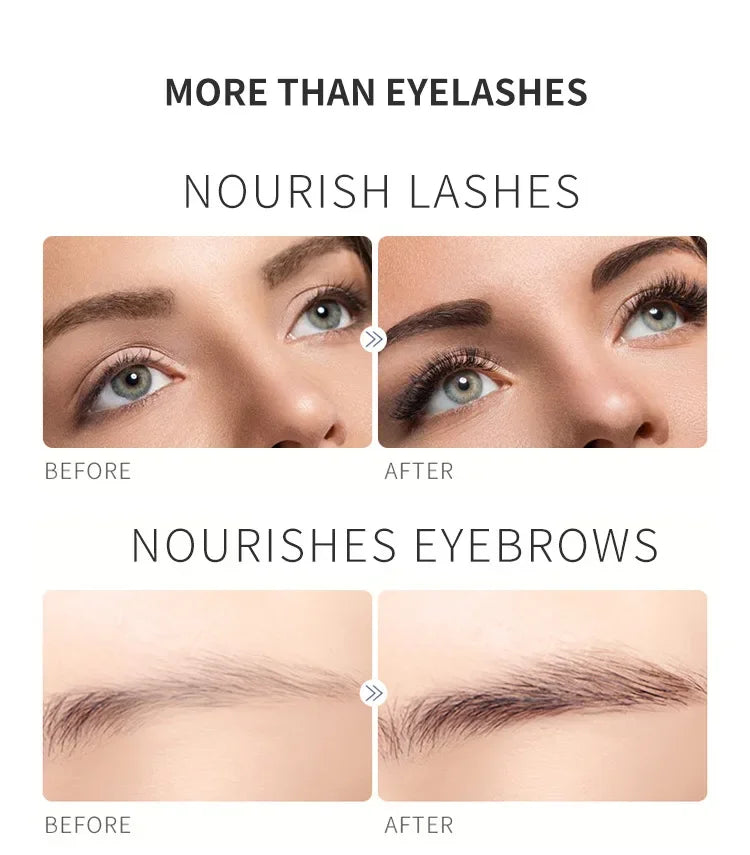 Eyebrow & Eyelash Growth Serum – Nourishing Follicles Enhancer for Thick Lashes, Intensive Lengthening Liquid 2024