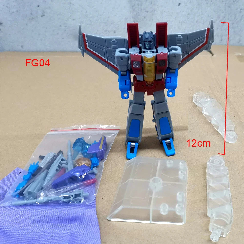 JINBAO FG0103 FG04 Starscream Skywarp Thundercracker F-15 Deformation Robot Action Figure Model – Anime Transformer Toy Set