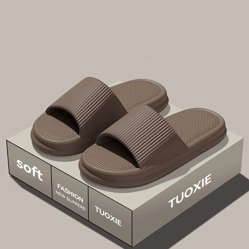 Unisex EVA Summer Slippers – Soft Non-Slip Home & Bathroom Slides for Men & Women, Comfortable Beach & Outdoor Sandals
