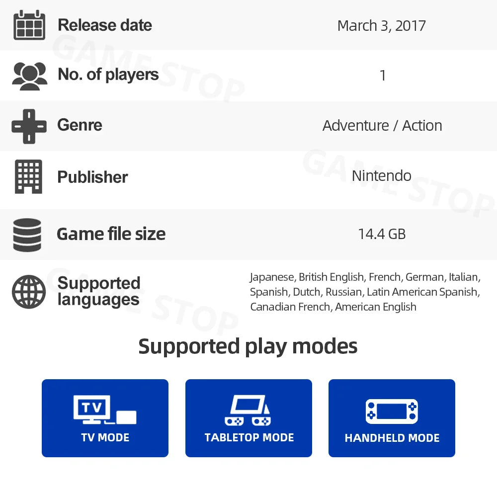 The Legend of Zelda: Breath of the Wild – Standard Edition for Nintendo Switch | Adventure Action RPG Game